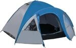 Outsunny Zelt Polyester Glasfaser BlauGrau 300L x 250B x 130H cm