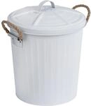 Wenko Kosmetikeimer Gara 6 Liter Wei&szlig; Matt