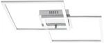 Eglo LED-Deckenleuchte Palmaves 1 Alu-geb&uuml;rstet 6 cm x 41,5 cm Wei&szlig;