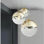 Globo Pendelleuchte Varus Metall Goldfarbig
