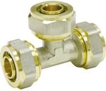 Schraubfitting T-St&uuml;ck Messing 16 x 16 x 16 mm