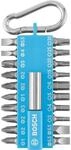 Bosch Schrauberbit-Set mit Snap-hook Hellblau 21-teilig