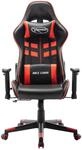 vidaXL Gaming-Stuhl Schwarz und Rot Kunstleder Modell 1