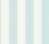 Bricoflor Maritime Tapete mit Streifen Babyzimmer Vliestapete Hellblau Weiß