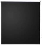 vidaXL Verdunkelungsrollo Verdunklungsrollo 80 x 175 cm Schwarz