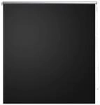 vidaXL Verdunkelungsrollo Rollo 120 x 230 cm Schwarz
