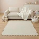 LittleTom Baby & Kinder Puzzlematte 30 x 30 cm 18 Teile Beige