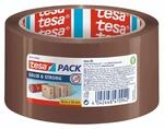 tesa Pack Paketband Solid & Strong Braun 66 m x 50 mm
