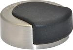 Wagner System T&uuml;rstopper mit Schraube Edelstahloptik &Oslash; 33 mm