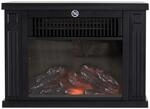HOMCOM Elektrokamin Kamin Kaminofen Elektrischer Wandkamin