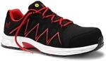 Jori Sicherheitshalbschuh JoSpeedy Black-Red Low Esd S1P Gr. 36