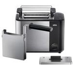 Braun Toaster ID Collection HT 5015 BK Schwarz Langschlitz