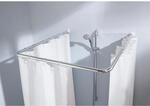 Kleine Wolke Universalstange f&uuml;r Duschvorh&auml;nge Chromfarbig 3 Gr&ouml;&szlig;en 25 mm