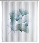 Wenko Anti-Schimmel Duschvorhang Ginkgo Polyester 180 cm x 200 cm