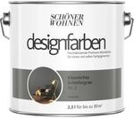 Sch&ouml;ner Wohnen Designfarben Klassisches Schiefergrau matt 2,5,