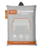 Siena Garden Schutzh&uuml;lle Bank 2-Sitzer AquaShield Hellgrau 130 x 75 x 65 - 85 cm