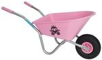 TRUTZHOLM Kinderschubkarre Traglast 40kg 20L Kunststoffwanne Prinzessin Pink