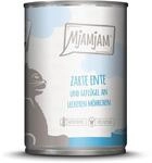 Mjamjam Nassfutter Zarte Ente & Gefl&uuml;gel an Leckeren M&ouml;hrchen 400 g
