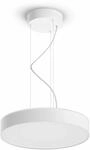 Philips Hue Pendelleuchte White Ambiance Enrave Wei&szlig; 4500,m inkl. Dimmer