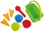 Hape Sandspielzeug Eisdiele-F&ouml;rmchen Kunststoff 8-teilig Mehrfarbig