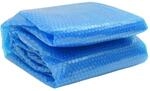 vidaXL Runde Pool-Abdeckung PE Blau 488 cm 90673