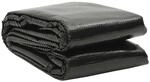 vidaXL Rechteckige Poolabdeckung 1200x600 cm PE Schwarz 92967