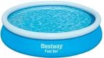 Bestway Aufstellpool Fast Set Blau &Oslash; 366 x 76 cm