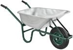 Juskys Schubkarre Garden 100L Silber