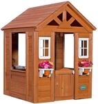 Backyard Spielhaus Timberlake aus Zedernholz 107 cm x 117 cm inkl. Zubeh&ouml;r