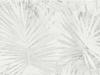 Bricoflor Vlies Palmentapete in Hellgrau Graue Tapete mit Palmenblätter Design in