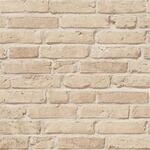 Bricoflor Ziegelstein Tapete in 3D Optik Moderne Backstein Tapete in Beige Helle