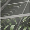 Bricoflor Palmen Tapete in Grau und Grün Dschungel Vliestapete für Wohnzimmer und