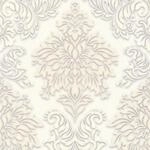 Bricoflor Neobarock Tapete in Creme Wei&szlig; Elegante Vliestapete mit Barock Muster f&uuml;r