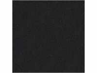 Bricoflor Schwarze Uni Tapete mit Struktur Effekt ausgefallene Einfarbige Tapete für
