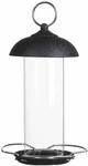 Siena Garden Futterspender Feeder Stahl Schwarz &Oslash; 10 cm x 20 cm
