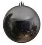 Kaemingk Weihnachtsbaumkugeln Bruchfest 20 cm 1 Stueck Silber