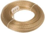 Conacord Drahtseil-W&auml;scheleine Stahl Ummantelt Transparent &Oslash; 3,5 mm L&auml;nge 30...