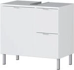 Germania Waschbeckenunterschrank GW-MAURESA Wei&szlig; 60 cm