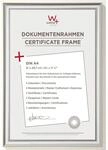 walther design Trendstyle Kunststoff Bilderrahmen 21x29,7 cm Silber