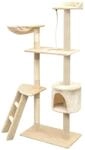vidaXL Katzen-Kratzbaum Sisal 150 cm Beige