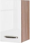 Flex-Well Exclusiv K&uuml;chen-Oberschrank Valero 30x55cm Hochglanz Wei&szlig;-Sonoma...