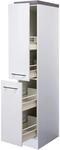 Flex-Well Exclusiv K&uuml;chen-Apothekerschrank Joelina 30 cm Wei&szlig;