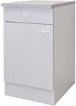 Flex-Well Classic K&uuml;chen-Unterschrank Speed 50 cm Wei&szlig;