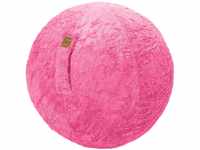 Sitting Ball Sitzball Fluffy Pink