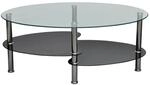vidaXL Couchtisch mit Exklusivem Design Schwarz 240509