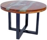 vidaXL Couchtisch Teak Harz 60 cm 243466