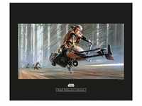 Komar Wandbild Star Wars Speeder 50 x 40 cm