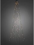 Konstsmide LED Baummantel mit Ring 200 bernsteinfarbene LEDs innen
