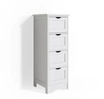 Vicco Badschrank Bianco Wei&szlig; 30 x 81 cm