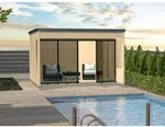 WEKA Designhaus Cubilis 2.0 Natur BxT: 380 cm x 480 cm